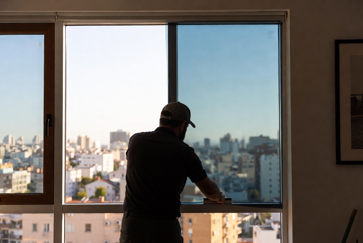 person-installing-window-tinting-in-toronto